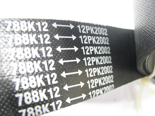 NEW - OUT OF BOX 788K12 Serpentine Belt - 1.647'' X 79.125'' - 12 Ribs