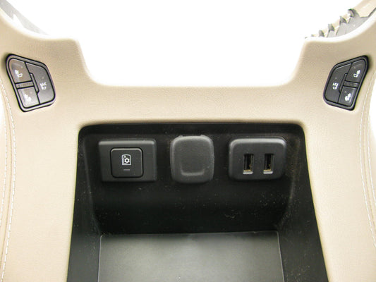 NEW UNBOXED OEM GM Center Console Cupholder DUNE - 15-20 Tahoe Suburban Yukon