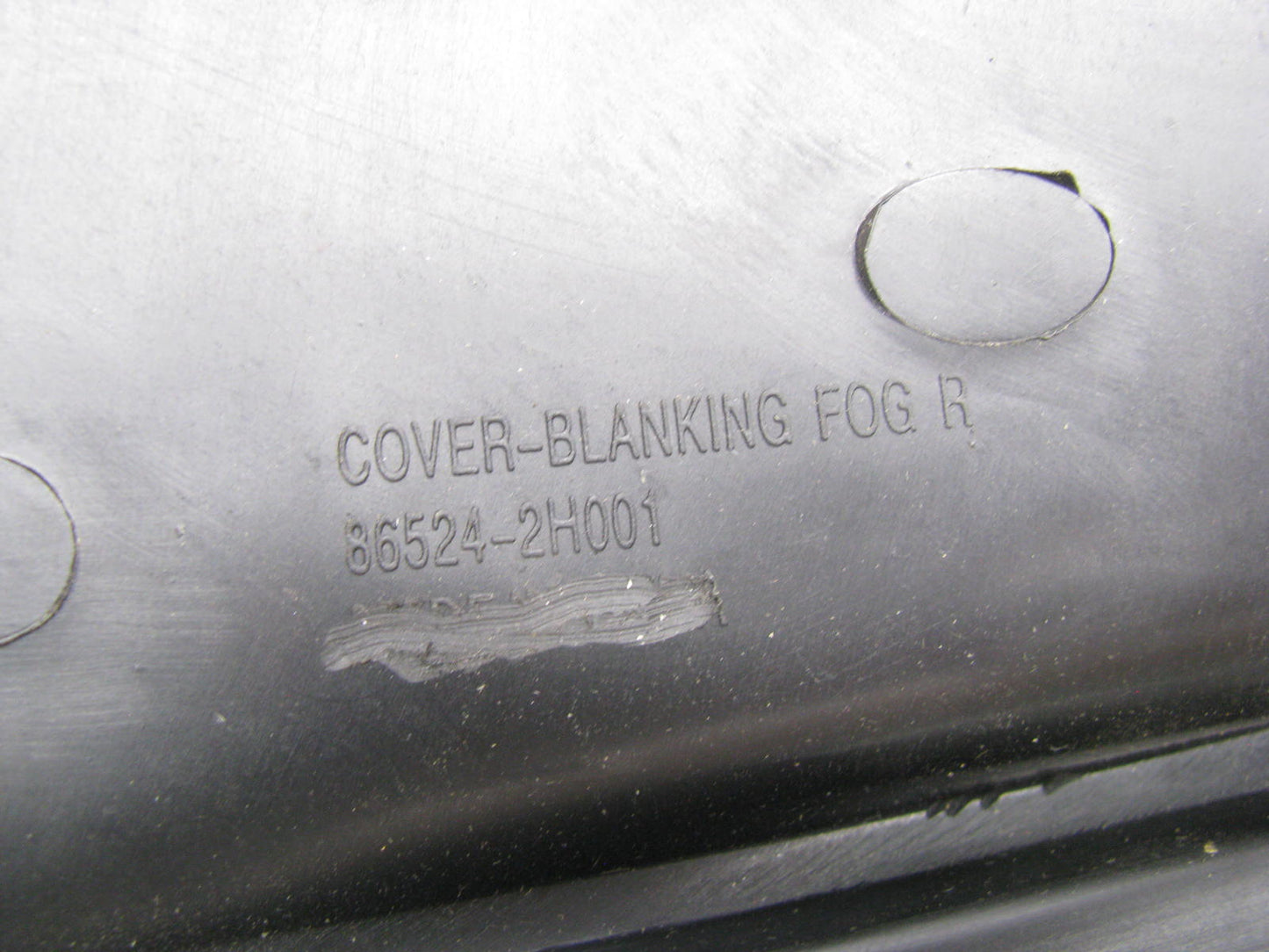 NEW - AFTERMARKET 86524-2H001 Fog Light Blank Hole Cover For 2006-2010 Elantra