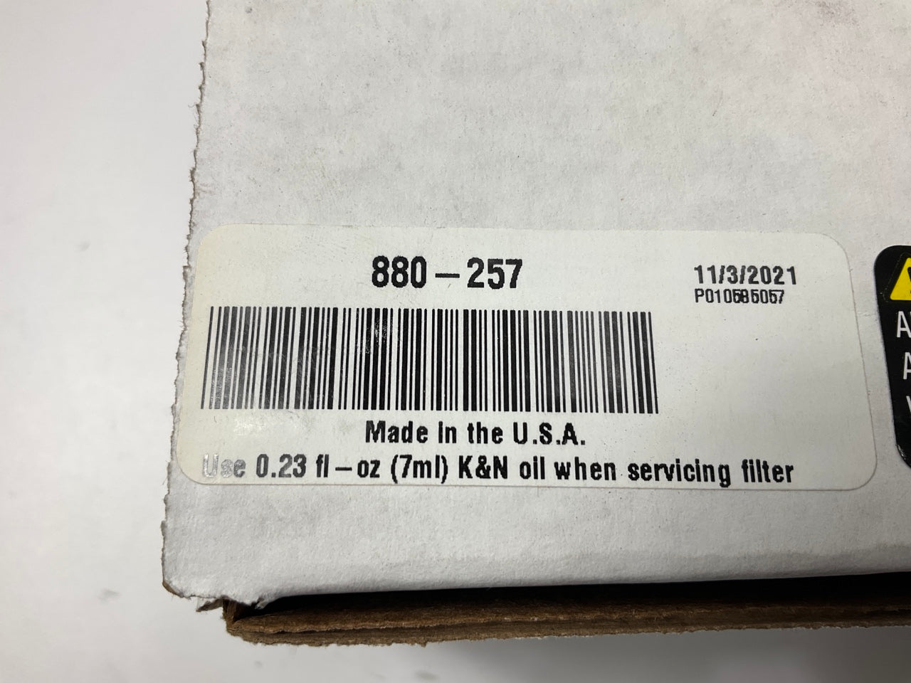 Made In USA 880-257 Motorcycle Air Filter For Harley Davidson 29191-08