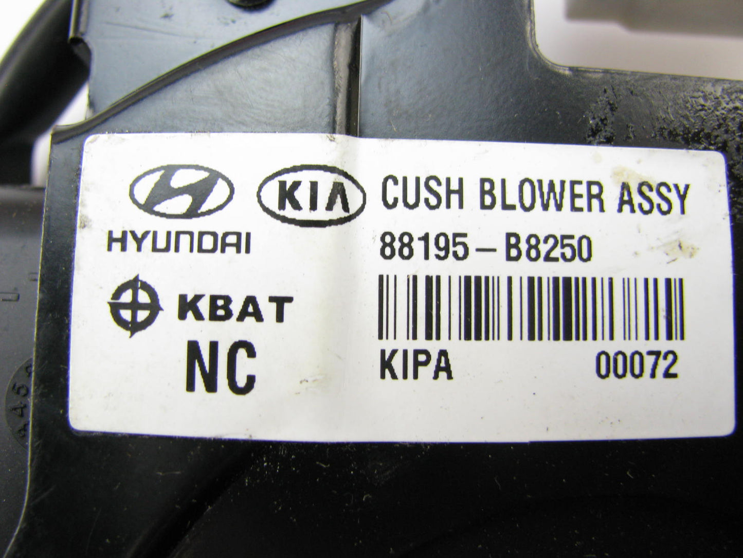 NEW - Out Of Box 88195-B8250 Front Left Seat Blower Motor For 2013-2018 Santa Fe
