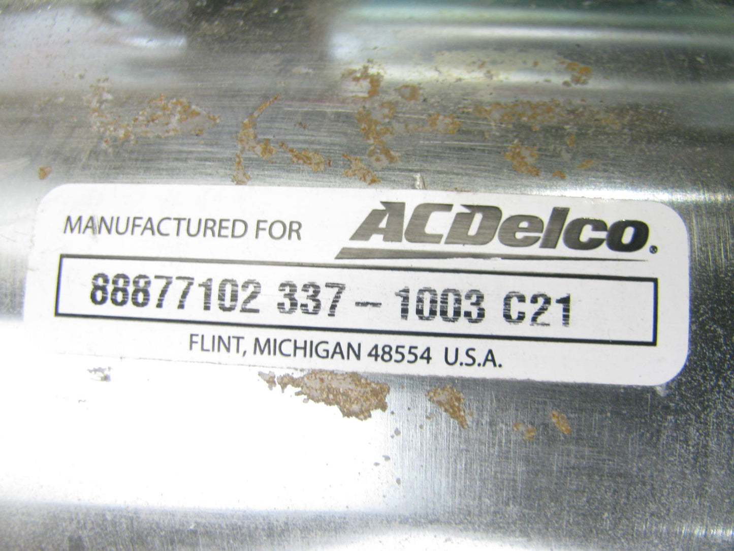 NEW UNBOXED ACDelco 337-1003 GM 88877102 Starter Motor, Minor Rust