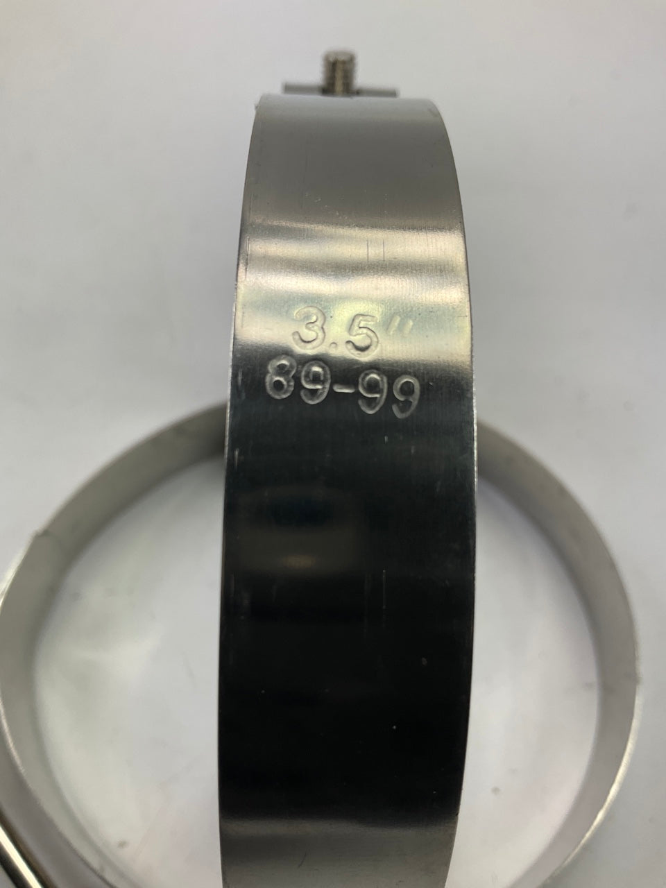 4 PACK - T-Bolt 3.5'' 89-99 Stainless Steel Silicone Hose Clamps 3-1/2''