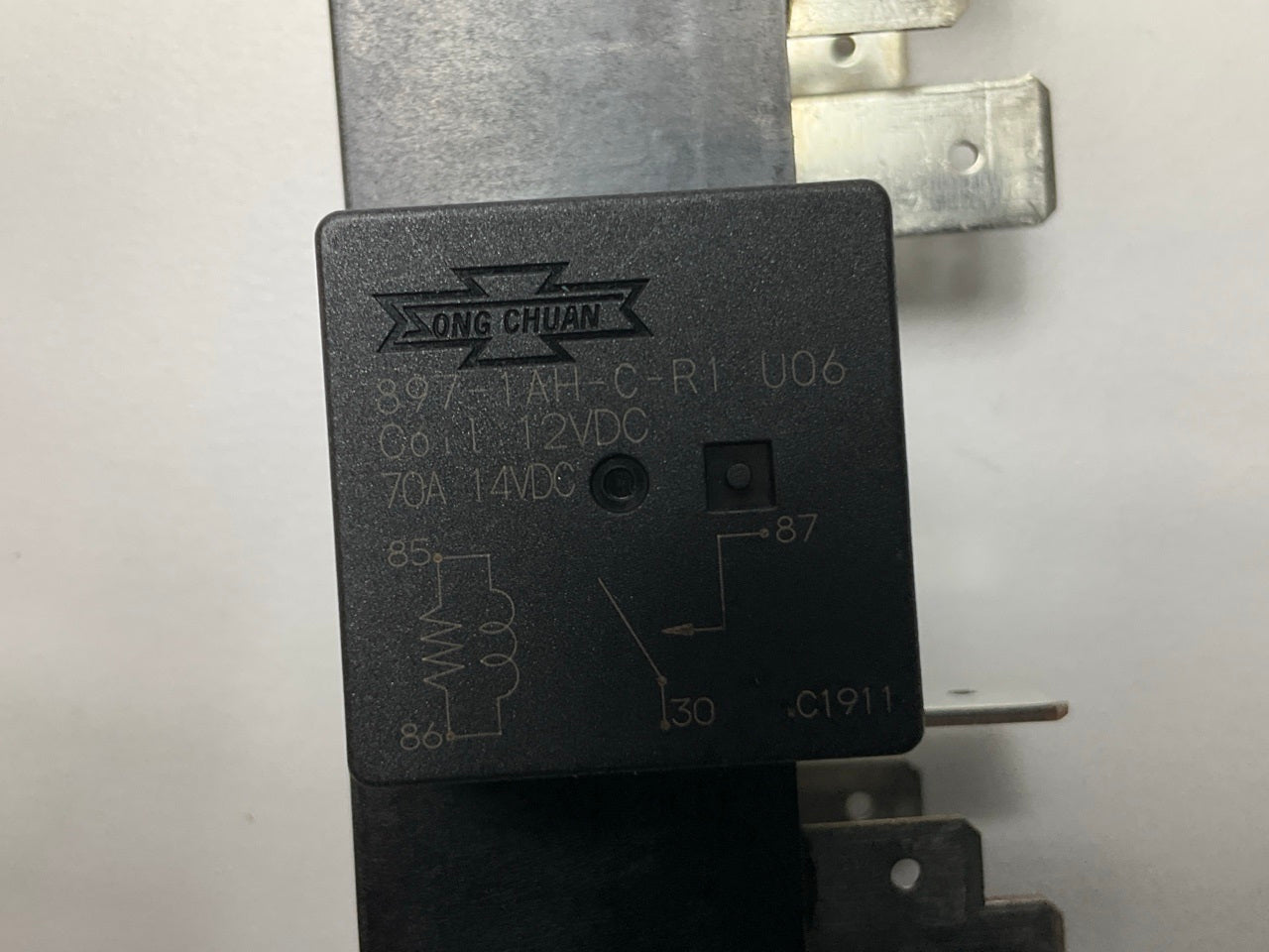 (5) Song Chuan 897-1AH-C-R1 Automotive Relay 12V 70A Heavy Duty 8971AHCR1 5/PACK