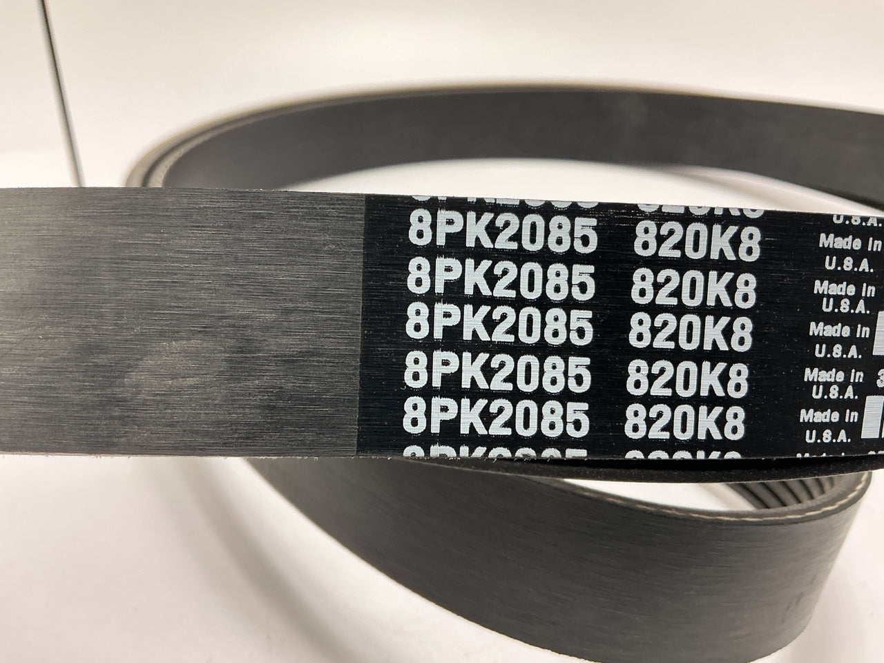 NEW - 8PK2085 Serpentine Belt - MADE IN USA