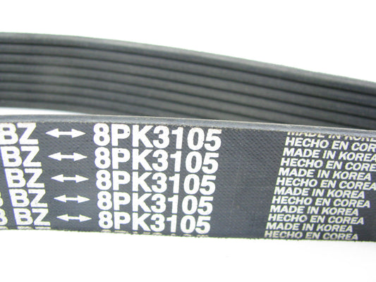 PRIVATE LABEL - 8PK3105 Serpentine Belt 1999-2003 F-250 F-350 Powerstroke 7.3L