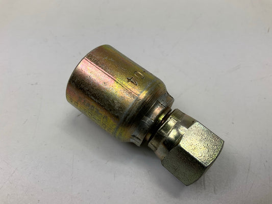 7/16-20 Thread 1/4'' Hose ID Hydraulic Fitting Female Swivel JIC 37° 9205-04-04