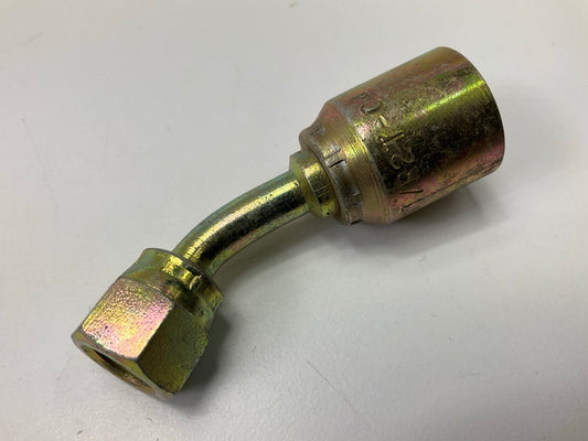 9245-04-04 Hydraulic Fitting JIC 37° FEMALE - 45 ELBOW, 1/4'' ID Hose To 7/16-20