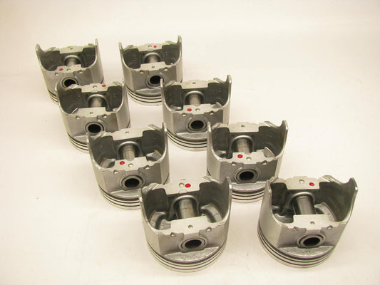 (8) NEW - OUT OF BOX 9371-020 Engine Piston .020'' 1981-1984 Oldsmobile 307