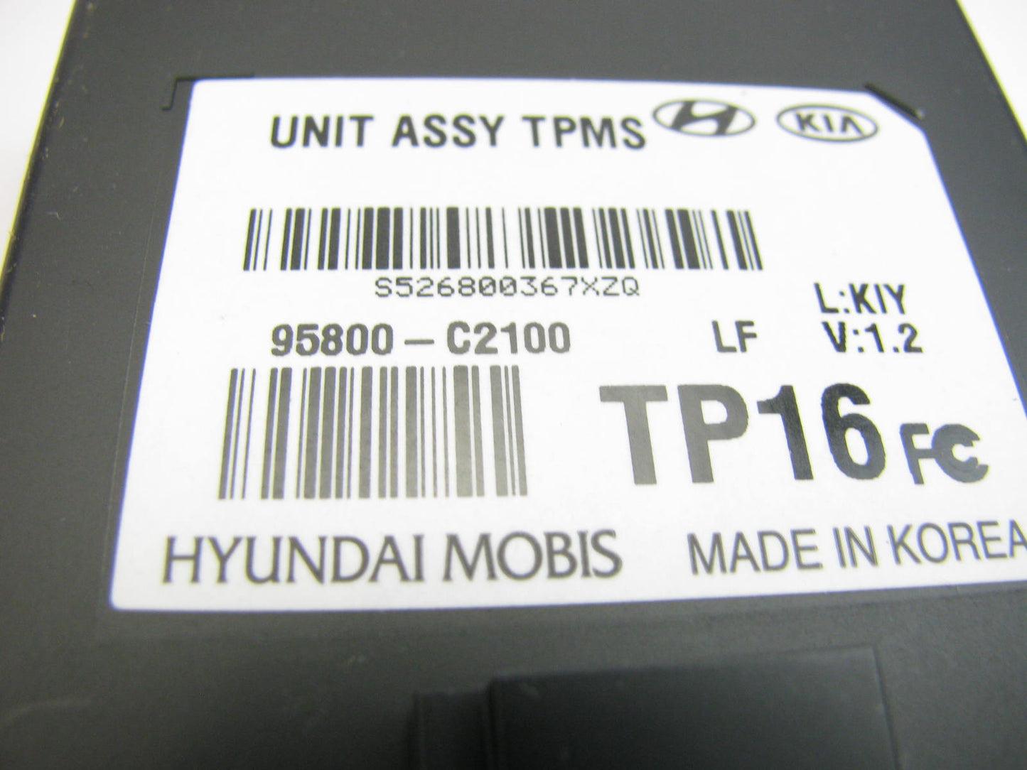 NEW - UNBOXED X 95800-C2100 Tire Pressure Monitor Sensor Module For 15-17 Sonata