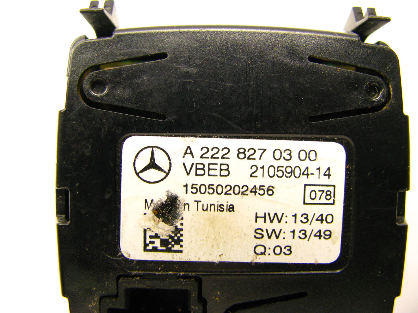 USED - OEM Mercedes Benz A2228270300 Clock Gauge 2228270300