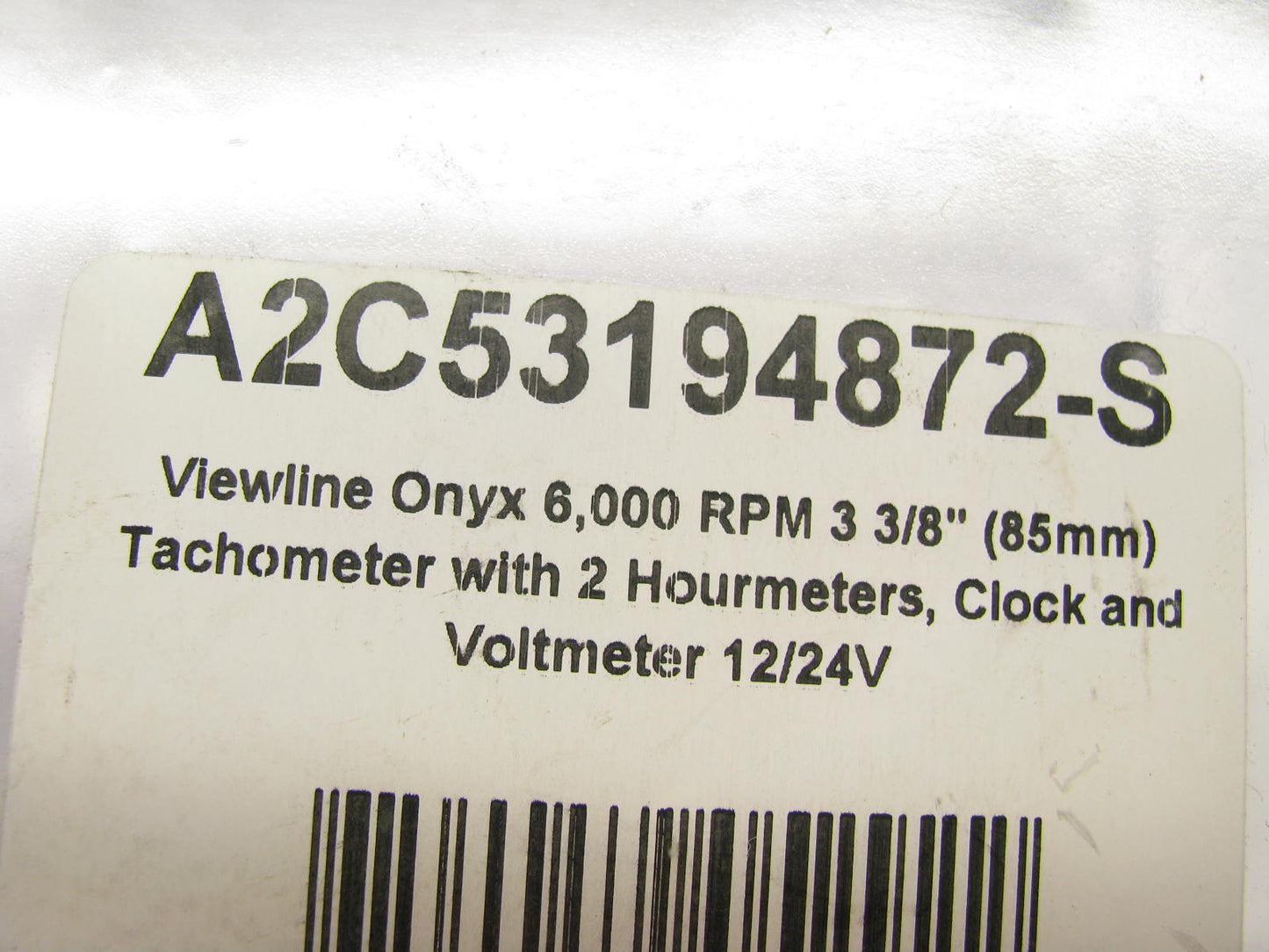 NEW UNBOXED VDO A2C53194872-S Viewline LCD Programmable Tachometer