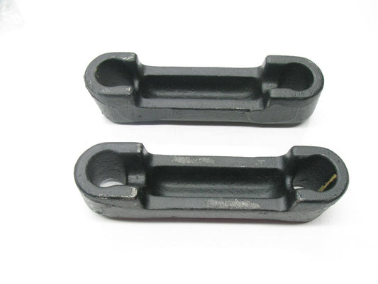 (2) Vintage OEM Ford Truck Bottom U-Bolt Plate Spring Seat Caps B7TZ-5796-B