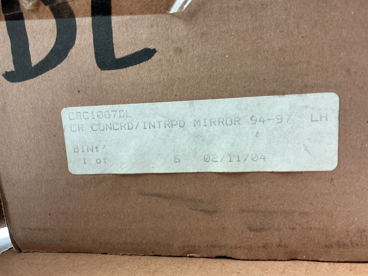 CRC1087DL Driver Left Side Mirror Power / Heated - 1993-1997 Concorde, Intrepid