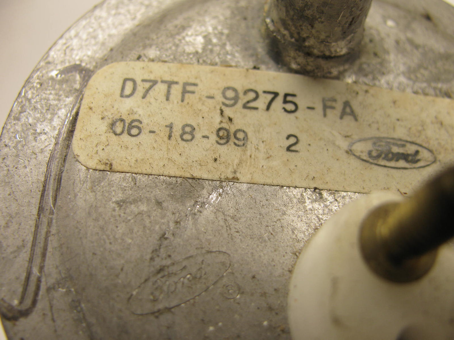 MISSING FLOAT - D7TF-9275-FA-NOFLOAT Fuel Level Sender 1973 Ford F100 302-V8
