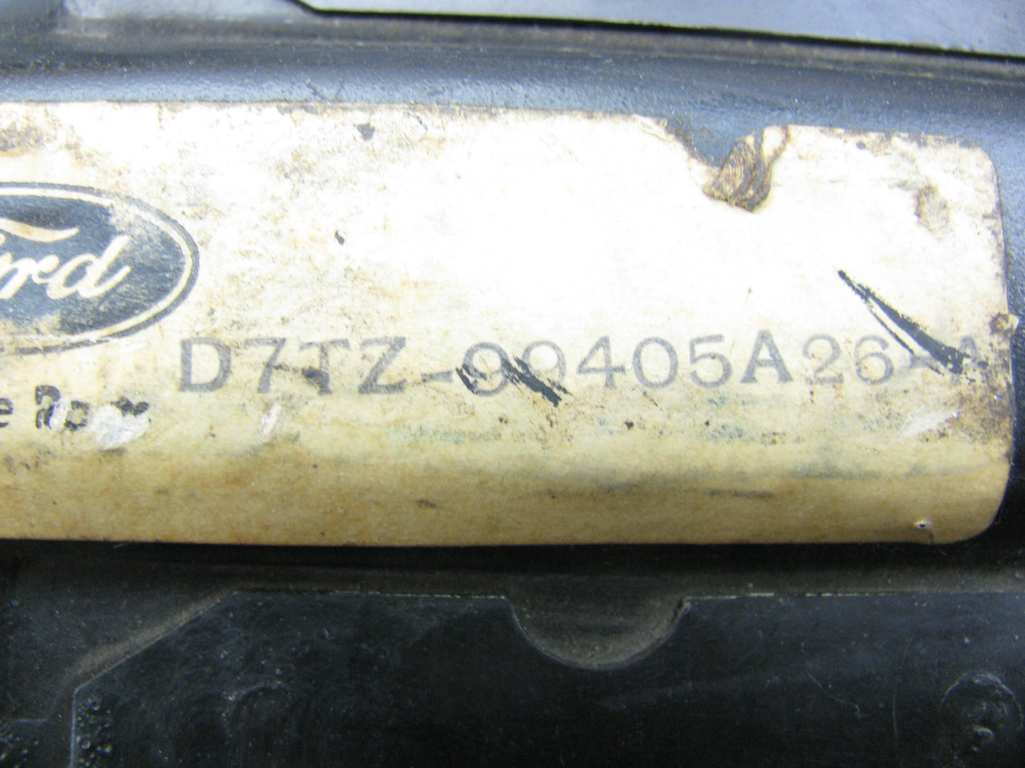 Cosmetic Damage - D7TZ-99405A26-A Fuel Tank Filler Door OEM For 1977 Bronco