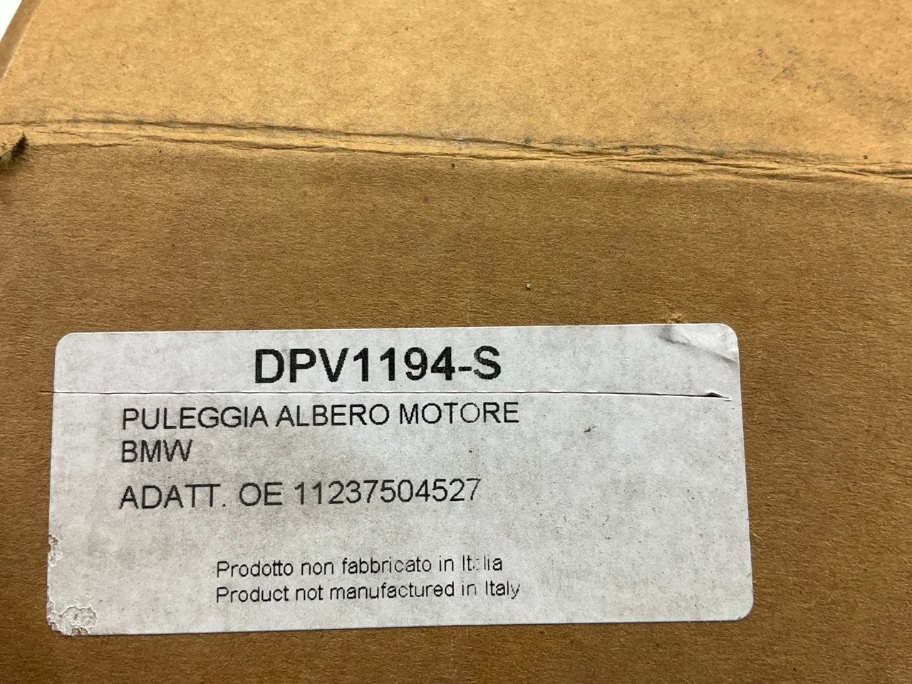 NEW UNBOXED Dayco DPV1194 Crankshaft Vibration Damper - 03-08 BMW N73 6.0L V12