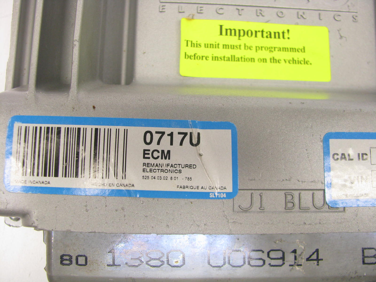 REMAN - Out Of Box EM0717U Engine Control Module 2000-2001 GM 3.1L 3.4L 3.8L-V6