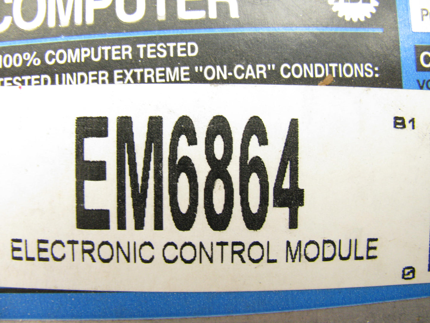 REman Engine Control Module-VIN: R EM6864