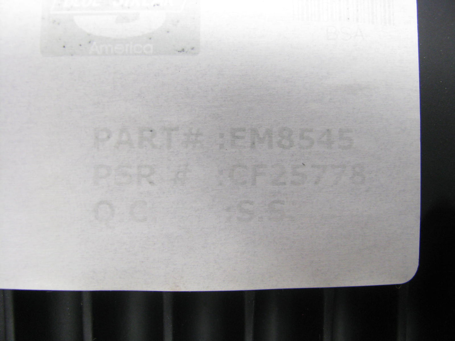 REMAN - Out Of Box STANDARD EM8545 Engine Control Module - ECU / ECM / PCM