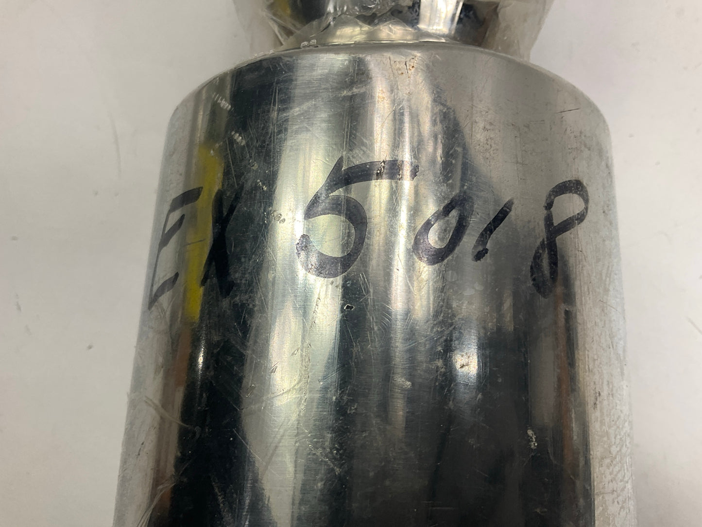 Unboxed DC Sport EX5018 Bully Exhaust Muffler, 2'' Inlet, 4-1/4'' Outlet, 19'' Long