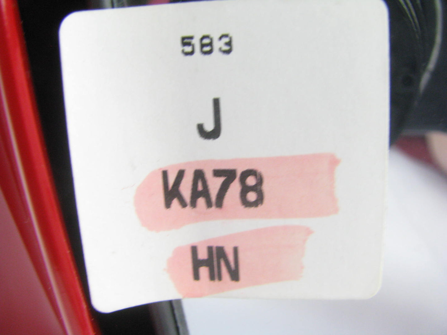 NEW - OUT OF BOX Front Right R.H. Passenger Mirror 1993-1997 Ford Probe RED