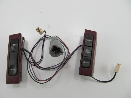 UNBOXED FORD F2AZ-9C888-CA Cruise Control Switch (BURGUNDY) 92-95 Crown Victoria