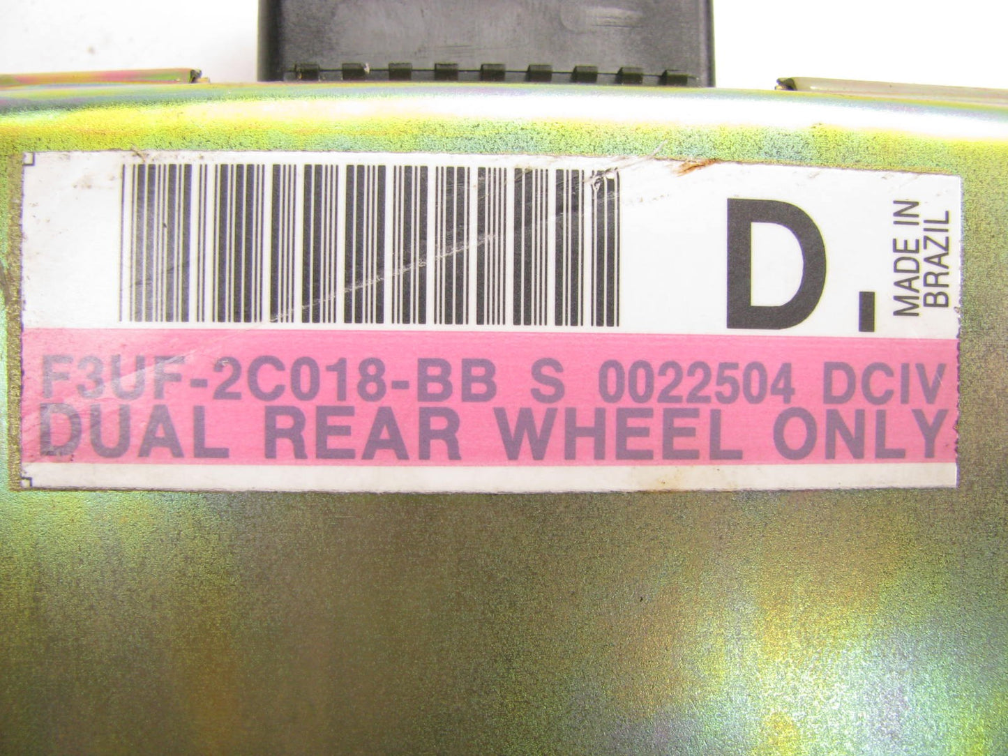 NEW - OUT OF BOX - OEM Ford F3UF-2C018-BB ABS Control Module DUAL REAL WHEELS