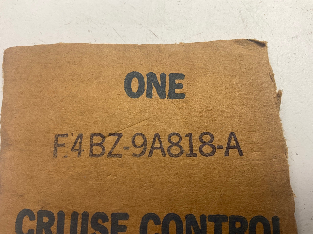 NOS OEM Ford F4BZ-9A818-A Cruise Control Add-on Install Kit - 1994 Festiva