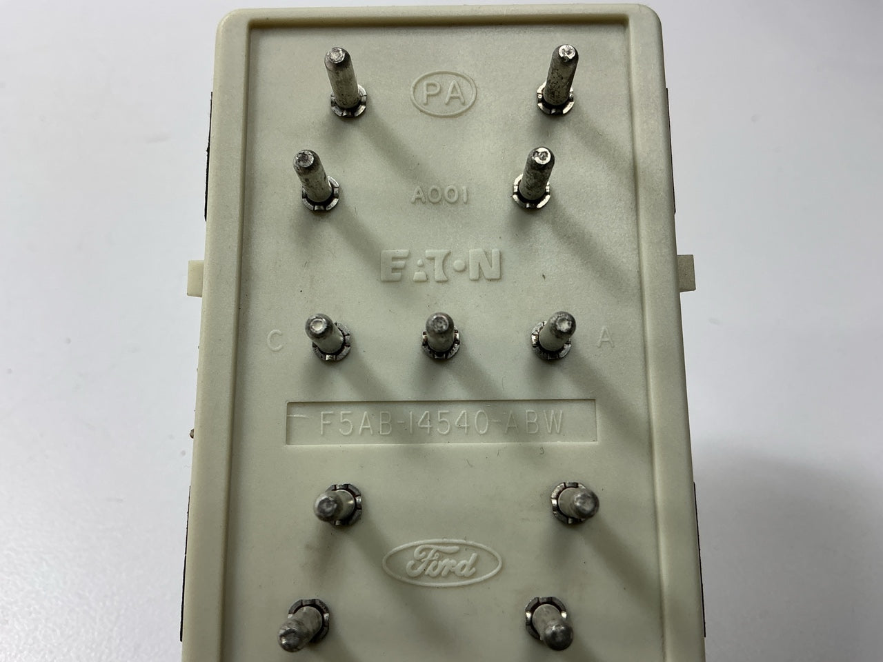NEW - OUT OF BOX - OEM Ford F5AB-14540-ABW BLUE Master Power Window Lock Switch