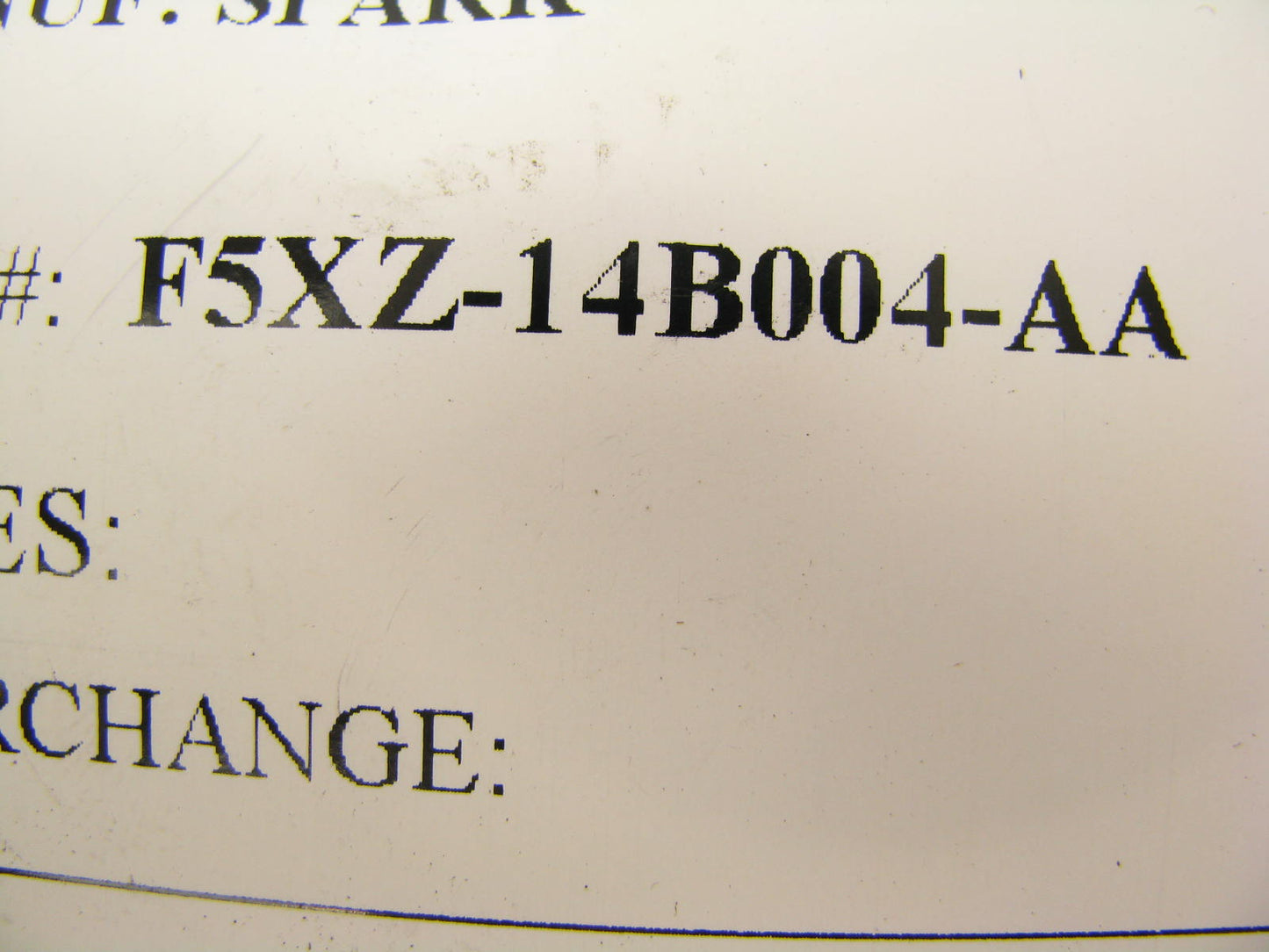 NEW - OUT OF BOX OEM Front Right SRS Crash Sensor For 94-95 Villager Quest