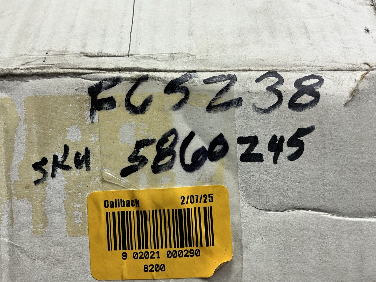 NEW UNBOXED F65238 Fuel Filter