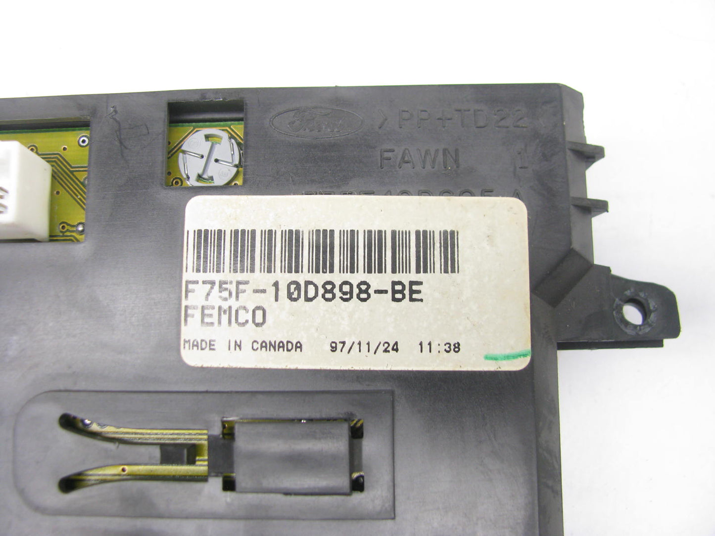 NEW - OUT OF BOX FORD F75F-10D898-BE Overhead Console Computer 97-98 Expedition