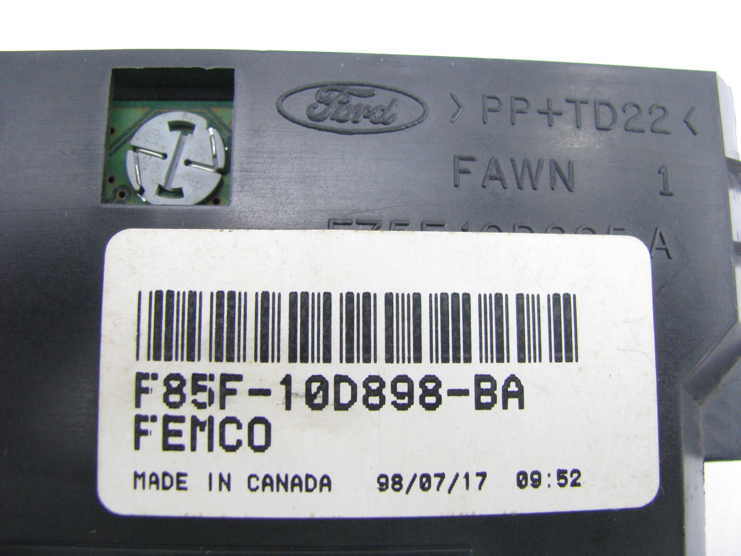 NEW - Out Of Box F85F-10D898-BA Overhead Console Message Center 99-01 Expedition