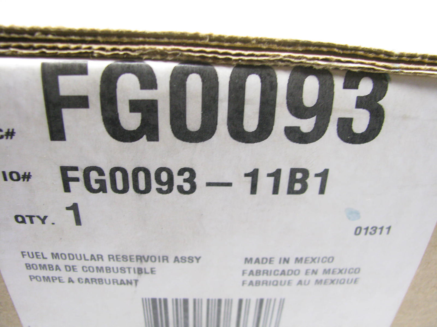 NEW - Out Of Box FG0093 Electric Fuel Pump Module Assembly - FG0093-11B1