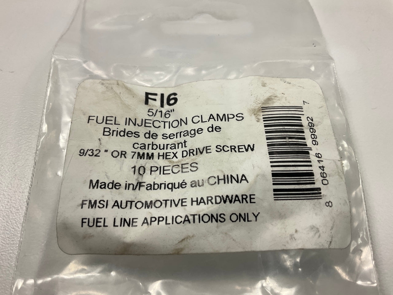 10 PACK - 5/16'' Fuel Injection Clamps FI6, 13mm-15mm
