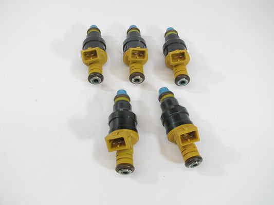 (5) NEW - OUT OF BOX STANDARD FJ451 Fuel Injectors For 1994-97 Volvo 850 2.3L-L5