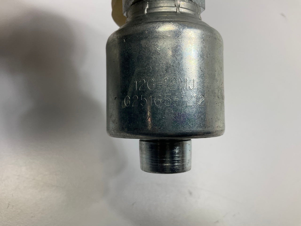 Gates G25165-1212 Male JIC 37° Flare G25 Coupler Fitting 3/4'' Hose 1-1/16-12