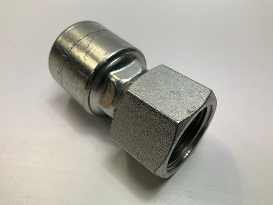 Gates Hydraulic Fitting 3/4'' Hose Crimp X 1-5/16-12 JIC 37 Deg. Straight Swivel