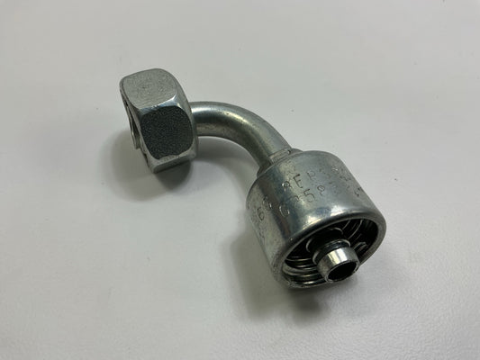 NEW G25832-0608 British Hydraulic Hose Fitting 90 Deg Bent Tube (MegaCrimp)