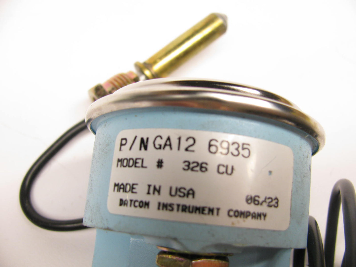 NEW - OUT OF BOX Datcon 326 52mm Mechanical Oil Temperature Gauge 12V