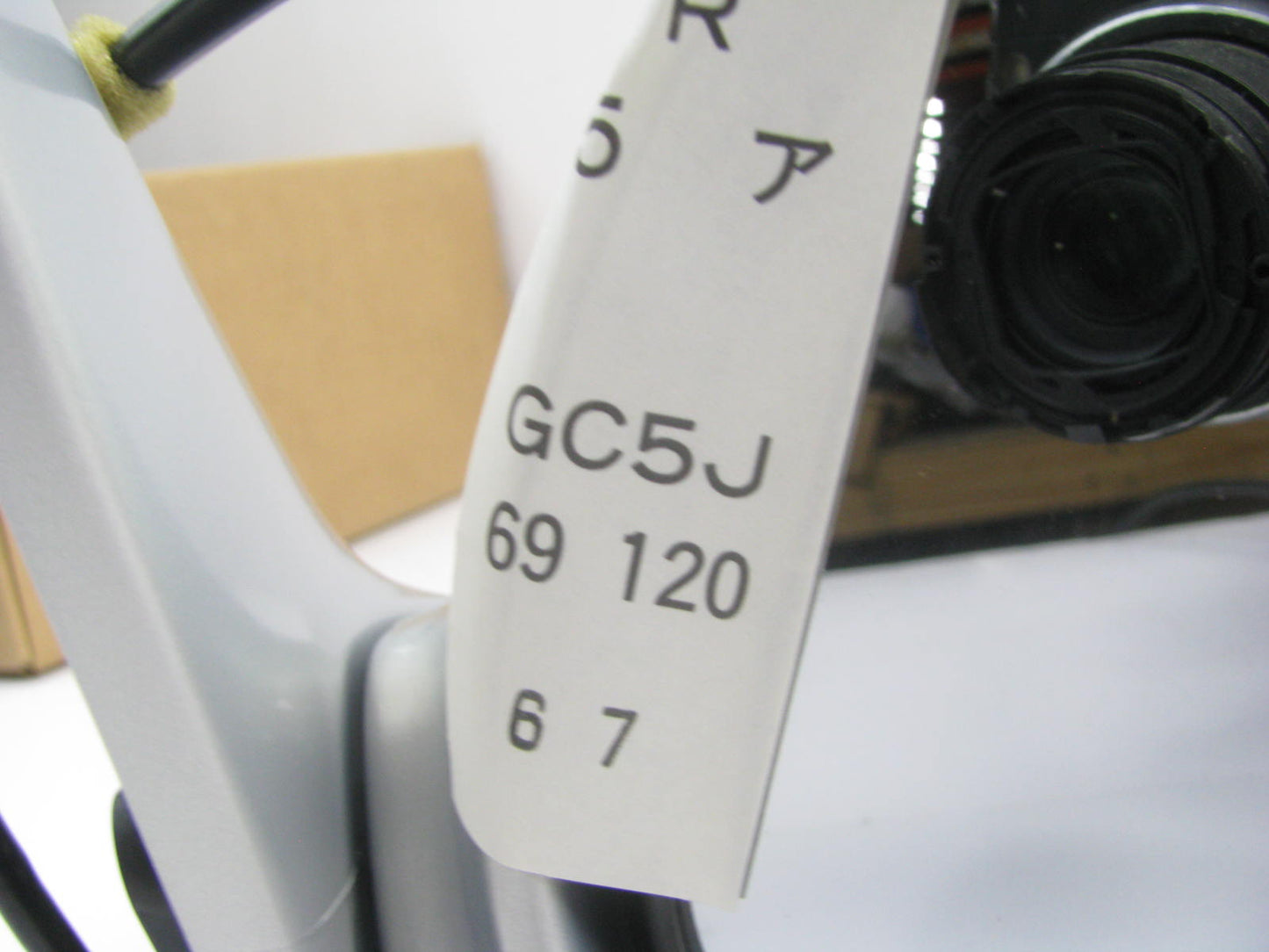 NEW - OUT OF BOX GC5J-69-129-SILVER Front Right Power Mirror 1993-1994 Mazda 626