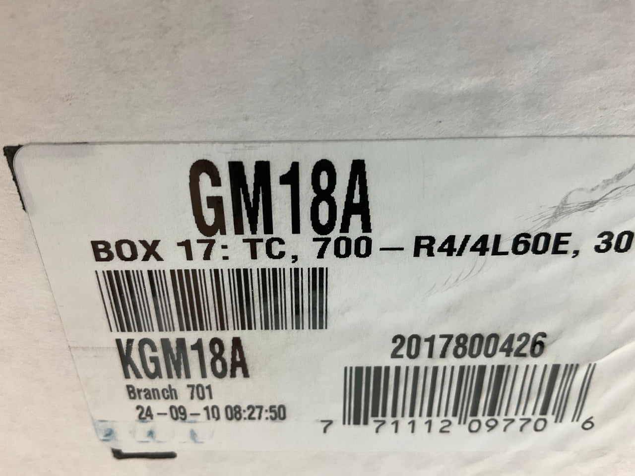 Reman Unboxed GM18A Automatic Transmission Torque Converter 4L60E