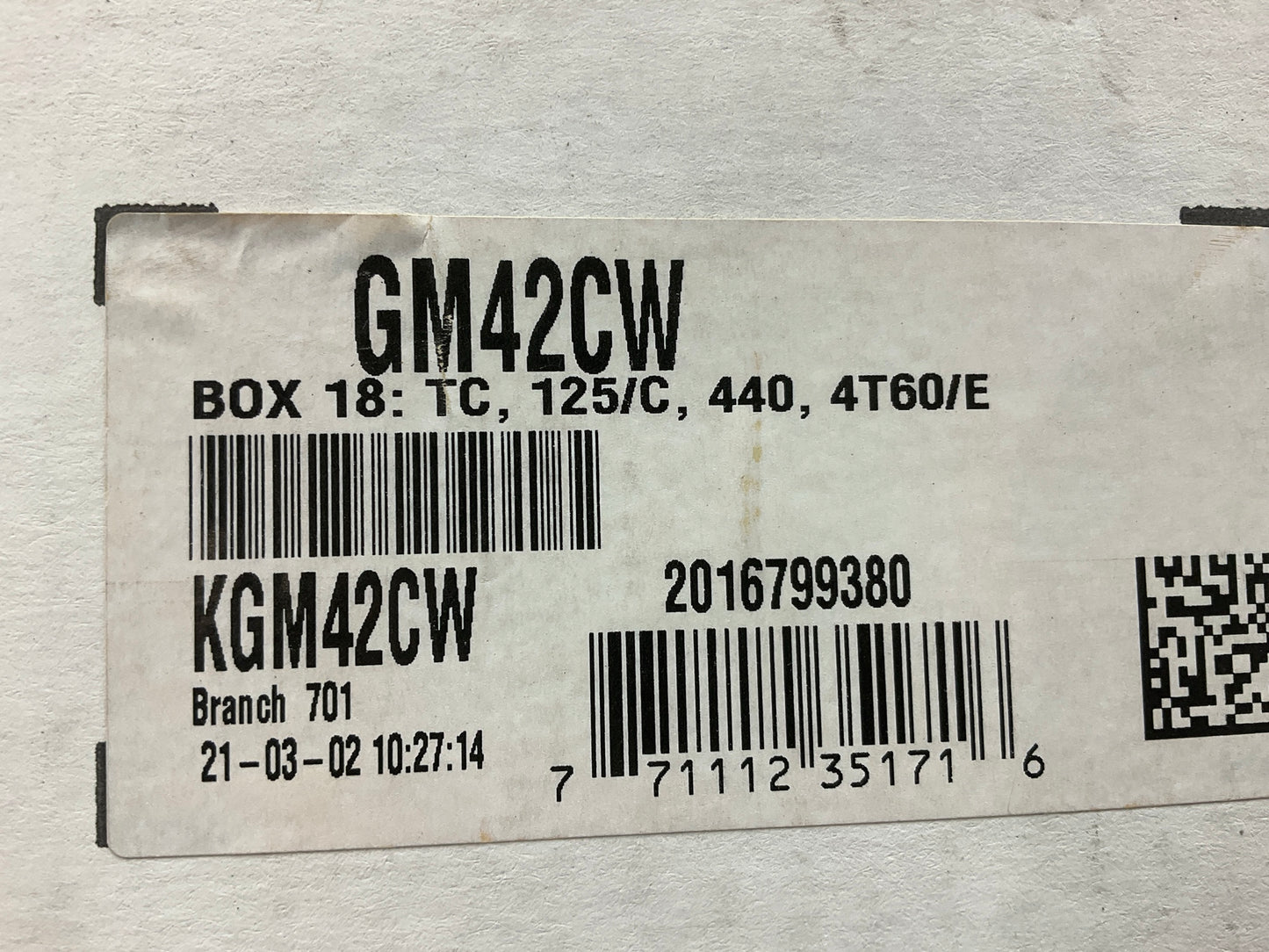 Transend GM42CW Automatic Transmission Torque Converter 4T60E 4T65E 4T40E 4T45E