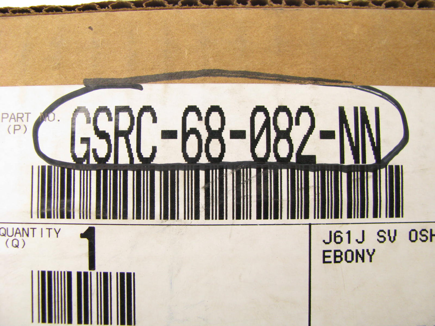 NEW - OEM OUT OF BOX Left Side BLACK Outside Door Handle For 2009-2013 Mazda 6
