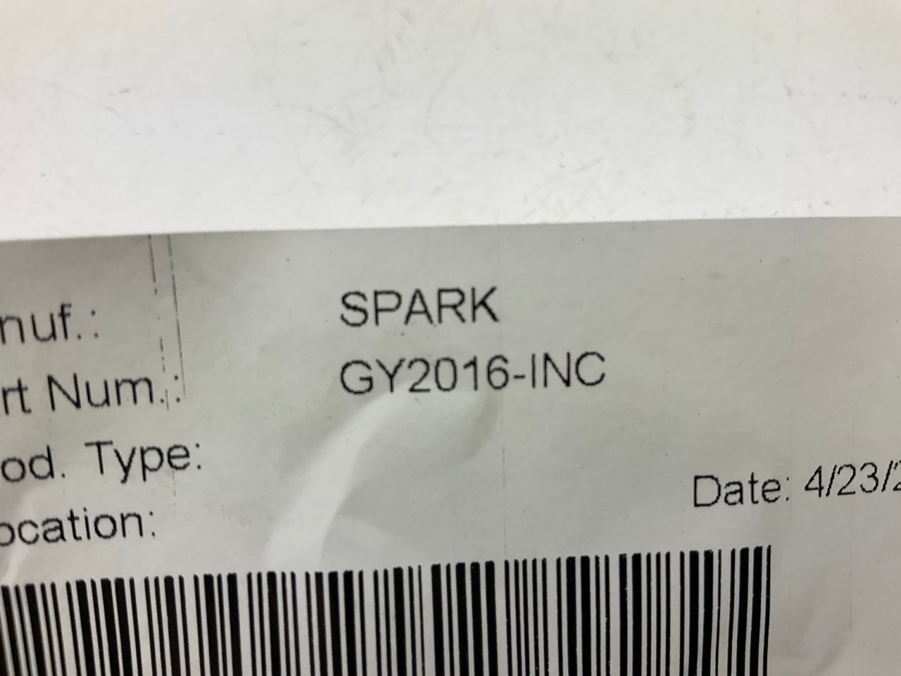 TOOL ONLY Unboxed Goodyear GY2016 1/4'' Air Impact Screwdriver Screw Driver Tool