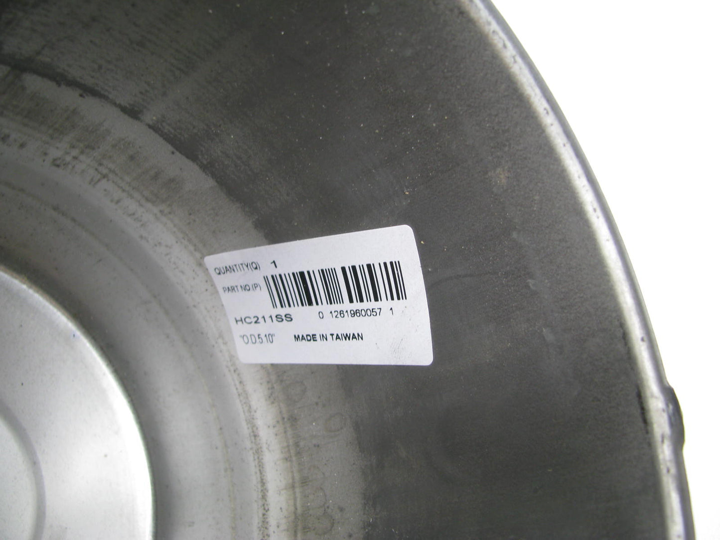 (4) Gorilla HC211SS 5.1'' Closed Cap Stainless Center Caps Wheel Hub Caps