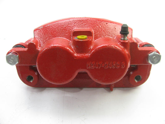 NEW UNBOXED K247-245C5 Dual Piston Front Left Brake Caliper, Red