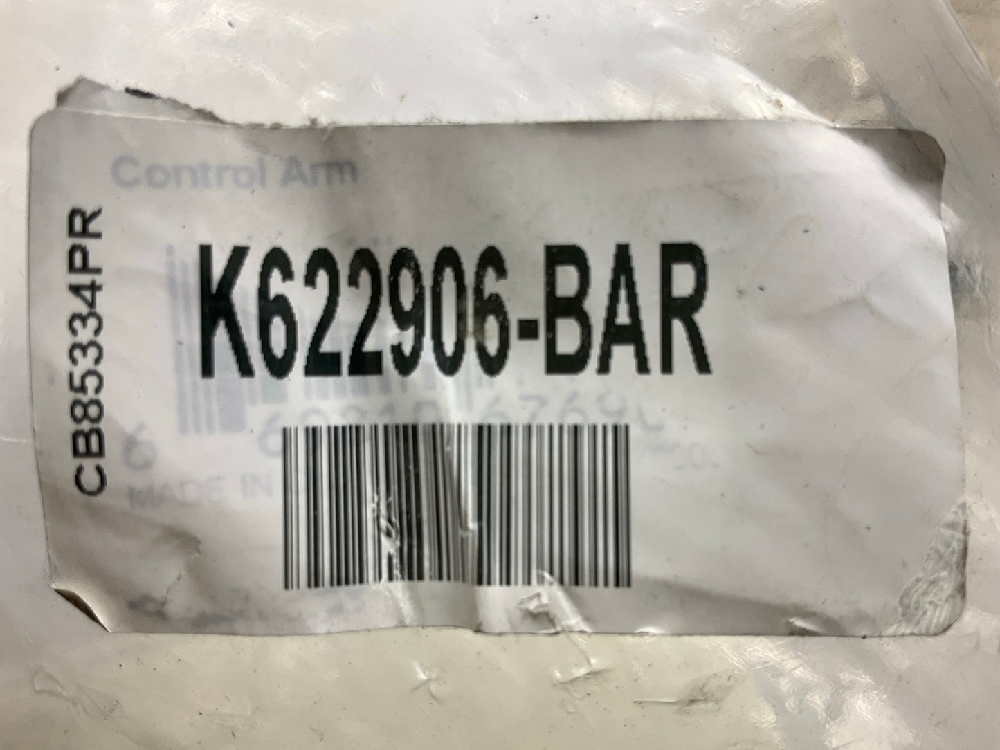 NEW - OUT OF BOX K622906 Front Right Lower Suspension Control Arm & Ball Joint