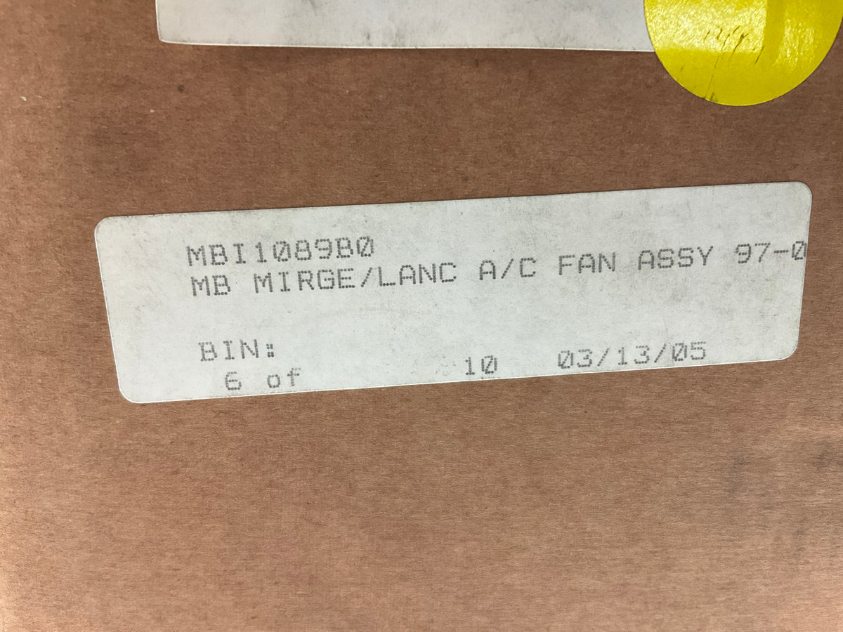 NEW MBI1089B0 A/C Condenser Fan Assembly For 1997-2002 Mitsubishi Mirage